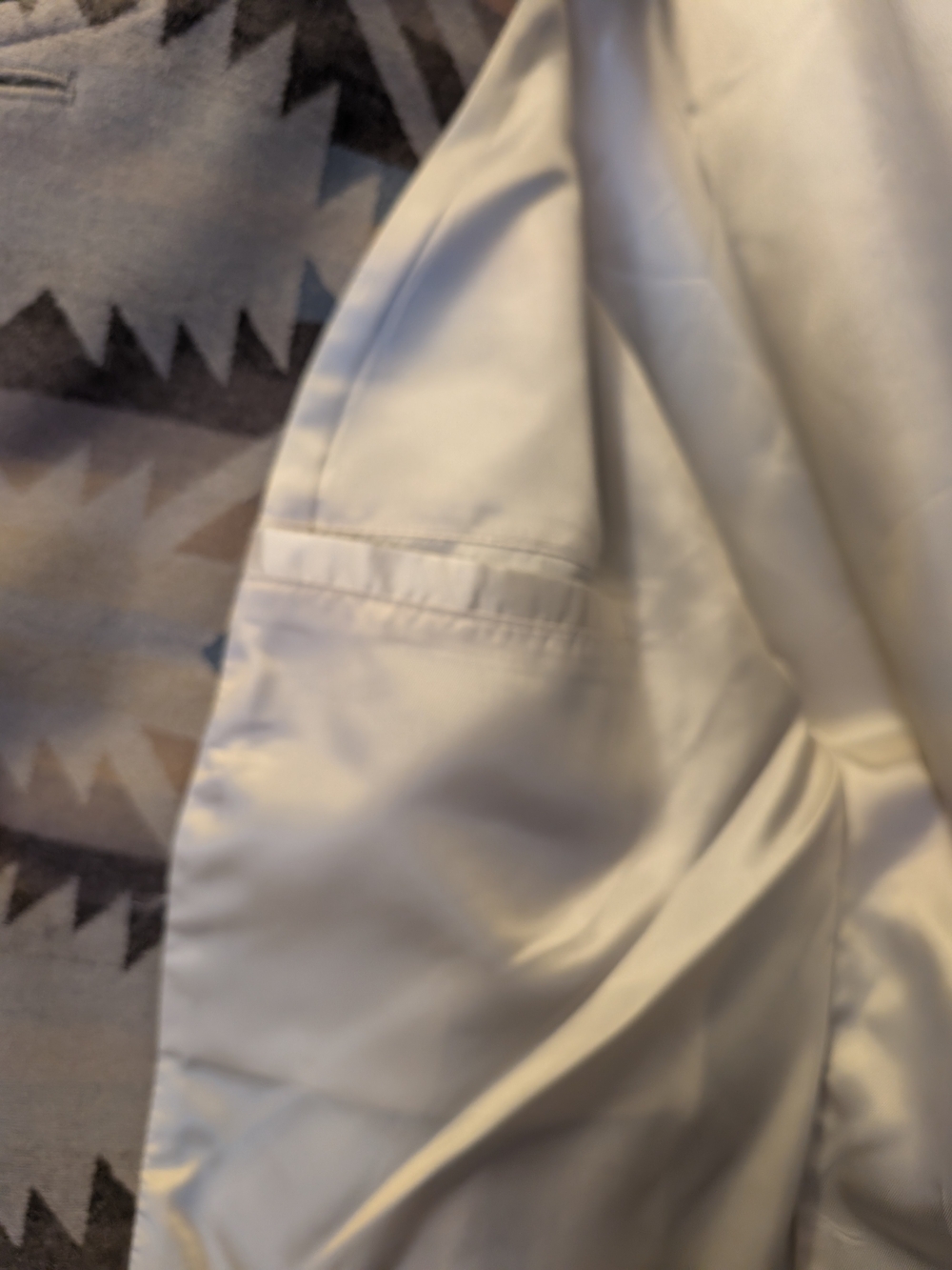 Pendleton Sand Navajo Pattern Short Coat - Picture 7 of 8
